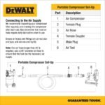DEWALT 30 Gal., Max 175 psi Electric 6.2 SCFM at 90 psi, Single-Stage, Oil Lube, Vertical, Portable Air Compressor DXCM303.COM - Image 2