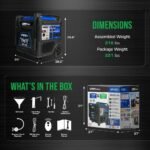 DUROMAX 11,000 Watt Remote Start Portable Dual Fuel Home Backup Inverter Generator w/CO Alert XP11000iH - Image 10