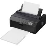 Epson - FX-890II 9-pin Dot Matrix Printer - Energy Star - 680 cps Mono - 8.50" , 6.50" , 9.50" Width x 11" - Monochrome - Image 5