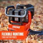 ECHO 56V 195 MPH 795 CFM Cordless Battery Backpack Blower w/Tube Throttle and (2) 5.0Ah Batteries and Dual Port Charger DPB-5800TD2-2 - Image 5