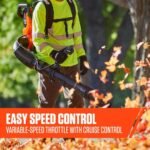 ECHO 56V 195 MPH 795 CFM Cordless Battery Backpack Blower w/Tube Throttle and (2) 5.0Ah Batteries and Dual Port Charger DPB-5800TD2-2 - Image 6
