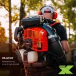 ECHO 220 MPH 1110 CFM 79.9 cc Gas 2-Stroke X Series Backpack Blower with Tube-Mounted Throttle PB-9010T - Image 6