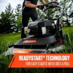 ECHO 30 in. 223 CC Briggs and Stratton Gas 3-in-1 Dual Twin Blade RWD Self-Propelled Wide Area Lawn Mower with ReadyStart LM-3022SP - Image 5