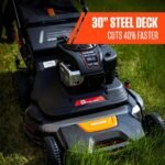 ECHO 30 in. 223 CC Briggs and Stratton Gas 3-in-1 Dual Twin Blade RWD Self-Propelled Wide Area Lawn Mower with ReadyStart LM-3022SP - Image 9