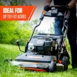 ECHO 30 in. 223 CC Briggs and Stratton Gas 3-in-1 Dual Twin Blade RWD Self-Propelled Wide Area Lawn Mower with ReadyStart LM-3022SP - Image 4