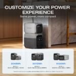 EcoFlow 1800-Watt DELTA 3 Portable LFP Power Station, 1024Wh Battery Generator, Push-Button Start, Home Backup, RVs, Camping EFDELTA3-US-NCBox - Image 7