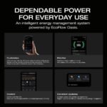 EcoFlow 1800-Watt DELTA 3 Portable LFP Power Station, 1024Wh Battery Generator, Push-Button Start, Home Backup, RVs, Camping EFDELTA3-US-NCBox - Image 8