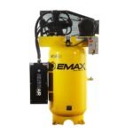 EMAX 80 Gal. 7.5 HP 3-Cylinder 1-Phase 175 PSI Silent Air Electric Air Compressor with Isolator Pads and Auto Drain HES07V080Y1 - Image 10