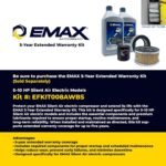 EMAX 80 Gal. 10 HP V4 1-Phase Silent Air 175 PSI Electric Air Compressor with Isolator Pads and Auto Drain HES10V080V1 - Image 11