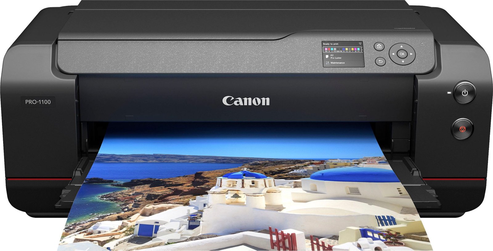 f130a179-d5b2-4896-ac02-a011c1a786cf.jpg Canon - imagePROGRAF PRO-1100 Wireless Inkjet Printer - Black - Image 1