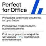 HP - OfficeJet Pro 9135 Wireless All-in-One Inkjet Printer, Scanner, Copier, AI-Enabled with 3 Months of Instant Ink - White - Image 8
