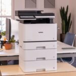 Brother - MFC-L8930CDW Color Laser All-in-One Printer with Duplex Print, Scan, Copy and Low-Cost Printing - White - Image 11