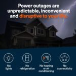 Generac 24kW Air-Cooled Auto Start Natural Gas or Propane Whole House Generator and 200 Amp Transfer Switch w/ Smart Monitoring 7326 - Image 5