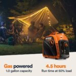 Generac 2500 Watt Recoil Start Gasoline Portable Generator Inverter w/ COSense 82512 - Image 6