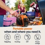 Generac 2500 Watt Recoil Start Gasoline Portable Generator Inverter w/ COSense 82512 - Image 4