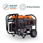 Generac 5000 / 4000-Watt Dual Fuel Recoil Start Gasoline / Propane Powered Portable Generator-GP4000 DF 81552 - Image 4