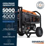 Generac 5000 / 4000-Watt Dual Fuel Recoil Start Gasoline / Propane Powered Portable Generator-GP4000 DF 81552 - Image 9