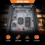 GENMAX 4000-Watt Recoil Start Gasoline Powered Inverter Generator Light-Weight and Quiet With 145cc OHV Engine GM4000iA - Image 5