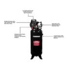 Husky 60 Gal. 3.7 HP 1-Phase 175 PSI Oil Lubed Belt Drive Stationary Electric Air Compressor C603H - Image 8