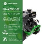 John Deere 4200 PSI 4.0 GPM Gas Cold Water Pressure Washer PR-4200GM - Image 2