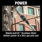 Makita LXT 18V X2 (36V) Lithium-Ion Brushless Cordless 10 in. Telescoping Pole Saw, 13 ft. L (Tool Only) XAU02ZB - Image 8