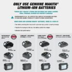 Makita 21 in. 18V X2 (36V) LXT Lithium-Ion Cordless Walk Behind Self Propelled Lawn Mower Kit with 4 Batteries (5.0 Ah) XML08PT1 - Image 13