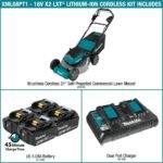 Makita 21 in. 18V X2 (36V) LXT Lithium-Ion Cordless Walk Behind Self Propelled Lawn Mower Kit with 4 Batteries (5.0 Ah) XML08PT1 - Image 4