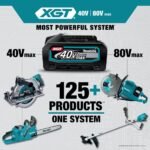 Makita 40V max XGT Brushless Cordless 8-1/2 in. Dual-Bevel Sliding Compound Miter Saw Kit, AWS Capable (4.0Ah) GSL02M1 - Image 13