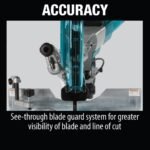 Makita 15 Amp 10 in. Dual-Bevel Sliding Compound Miter Saw with Laser and Stand LS1019LX - Image 9