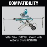 Makita 15 Amp 12 in. Dual-Bevel Sliding Compound Miter Saw with Laser LS1219L - Image 10