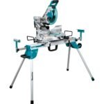 Makita 15 Amp 12 in. Dual-Bevel Sliding Compound Miter Saw with Laser and Stand LS1219LX