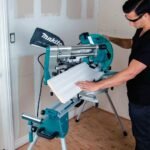 Makita 15 Amp 12 in. Dual-Bevel Sliding Compound Miter Saw with Laser and Stand LS1219LX - Image 4
