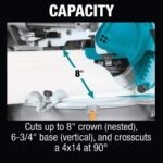 Makita 15 Amp 12 in. Dual-Bevel Sliding Compound Miter Saw with Laser and Stand LS1219LX - Image 8