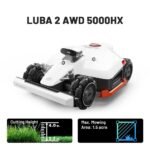 MAMMOTION Luba 2 AWD 15.8 in. RTK Robot Lawn Mower (1.25 Acre) Adjustable Cutting Height (2.2 in. - 4 in.), All Terrain, AI Vision LUBA 2 AWD 5000HX - Image 3