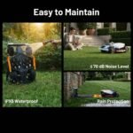 MAMMOTION Luba 3 AWD 16 in. 360° LiDAR Robot Lawn Mower (3/4 Acre) Adjustable Cutting Height(2.2 in. - 4 in.)All Terrain AI Vision LUBA 3 AWD 3000H - Image 4