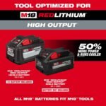 Milwaukee M18 FUEL 18V 16 in. Brushless Cordless Battery Powered Chainsaw Kit w/ Pole Saw, 12.0 Ah Battery and Rapid Charger 2727-21HD-3016-20PS - Image 13