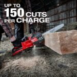 Milwaukee M18 FUEL 16 in. 18V Brushless Cordless Battery Powered Chainsaw w/ 12.0 Ah & 8.0 Ah FORGE Battery, Rapid Charger 2727-21HD-48-11-1881 - Image 9
