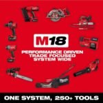 Milwaukee M18 FUEL 18V 14 in. Brushless Cordless Battery Top Handle Chainsaw w/ (2) 12.0 AH FORGE Battery, PACKOUT Charger 2826-20T-48-59-1842F - Image 13