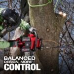Milwaukee M18 FUEL 18V Brushless Cordless 20 in. Dual Battery Chainsaw Kit with (2) 8.0 Ah FORGE Batteries, Dual Bay Rapid Charger 2827-22 - Image 9