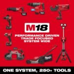 Milwaukee M18 FUEL 18V 10 in. Brushless Cordless Battery Powered QUIK-LOK Pole Saw w/ String Trimmer & Hedge Trimmer Attachments 3016-20PS-49-16-2717-49-16-2719 - Image 15