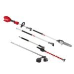 Milwaukee M18 FUEL 18V 10 in. Brushless Cordless Battery Powered QUIK-LOK Pole Saw w/ String Trimmer & Hedge Trimmer Attachments 3016-20PS-49-16-2717-49-16-2719 - Image 16