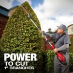 Milwaukee M18 FUEL 18V 10 in. Brushless Cordless Battery Powered QUIK-LOK Pole Saw 8.0 Ah FORGE Kit w/ Articulating Hedge Trimmer 3016-21PS-49-16-2719 - Image 10