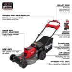 Milwaukee M18 FUEL Brushless Cordless 21 in. Walk Behind Dual Battery Self-Propelled Mower (Tool-Only) 2823-20 - Image 6