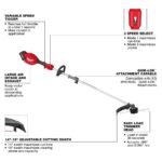 Milwaukee M18 FUEL 18V 21 in. Brushless Cordless Dual Battery Self-Propelled Mower w/ String Trimmer, (3) Batteries, Charger 2823-22HD-3016-21ST - Image 9