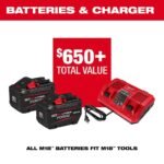 Milwaukee M18 FUEL 18V 21 in. Cordless Dual Battery Auger Propelled Single Stage Snow Blower w/ (2) 12.0 Ah Batteries, Charger 3036-22HD - Image 3