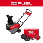 Milwaukee M18 FUEL 18V 21 in. Cordless Dual Battery Auger Propelled Single Stage Snow Blower w/ (2) 12.0 Ah Batteries, Charger 3036-22HD - Image 16