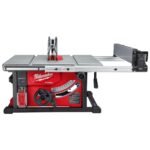 Milwaukee M18 FUEL 18V Lithium-Ion Brushless 10 in. Cordless Dual Bevel Sliding Compound Miter Saw with 8-1/4 in. Table Saw 2734-20-2736-20 - Image 5