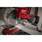 Milwaukee M18 FUEL 18V Lithium-Ion Brushless 10 in. Cordless Dual Bevel Sliding Compound Miter Saw with 8-1/4 in. Table Saw 2734-20-2736-20 - Image 12