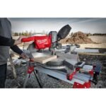 Milwaukee M18 FUEL 18V Lithium-Ion Brushless 12 in. Cordless Dual Bevel Sliding Compound Miter Saw with 8-1/4 in. Table Saw 2739-20-2736-20 - Image 9