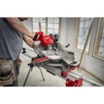 Milwaukee M18 FUEL 18V Lithium-Ion Brushless Cordless 12 in. Dual Bevel Sliding Compound Miter Saw (Tool-Only) 2739-20 - Image 10